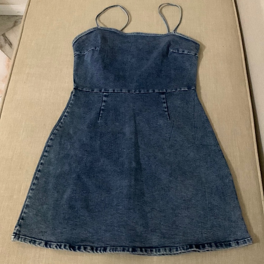 TRAC DENIM DRESS